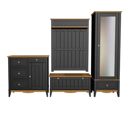 Шкаф для прихожей Пенни с зеркалом